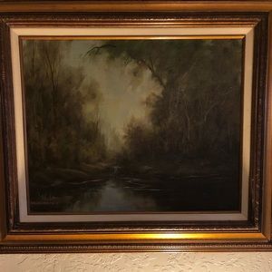ORIGINAL!! Mid-Century Oil Painting!!